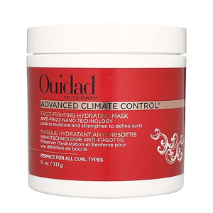 Ouidad Advanced Climate Control Hair Mask - 11 oz Frizz Control Curly Hair Mask with Vitamin C &amp Castor Oil Anti-Frizz Nano Technology Helps Repair Nourish and Hydrate Curls For All Curl Type