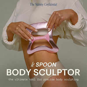 The Skinny Confidential Le Spoon Body Sculpting Tool - Muscle Scraper &amp; Body Sculptor Massage Tool - Full-Body Treatment for Blood Flow &amp; Circulation - Muscle Release Soothes Muscle Tension