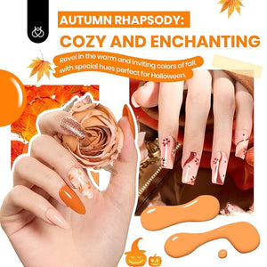 Beetles Gel Nail Polish Kit with U V Light 85Pcs Valentines Day Gift for Women 55 Colors Seasonal Symphony Set with Diamond Decorations &amp; Manicure Art Stickers and Tools Soak Off for All Season