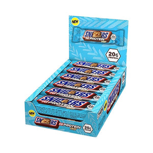 Snickarss HI-Protein Bar Chocolate Delicious Recovery Fuel for Fitness &amp; Snacking (12 Pack, Crisp)
