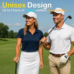 Sun Patch Under Eye UV Protection for Golf Hiking Driving Outdoor Sports | Cooling Sunblock Patches Scar &amp Sun Damage Protection (Unisex 4PK (Beige))