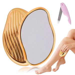 Crystal Hair EraserSimple and Fast Magic Hair EraserSuitable for the Painless Hair Eraser for Women and Men's Arms Legs and Back Crystal Hair Remover£¨Equipped with a Folding Nail File£©