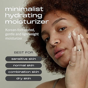 MATTER OF FACT Minimalist Hydrating Moisturizer with Pro Vitamin B5 Liquid Crystal Lipids and Centella Asiatica Lightweight Daytime Face Cream for Moisture Barrier Support 50mL / 1.6 Fl Oz