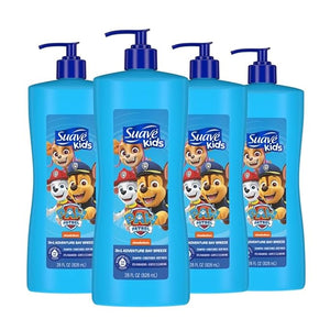 Suave Kids 3 n1 Body Wash &amp Shampoo Paw Patrol 28 oz(Pack of 4)