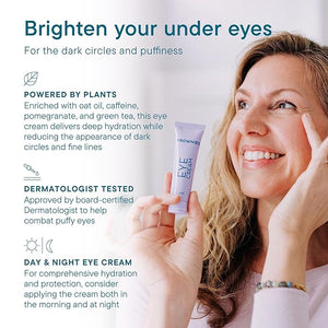 Frownies Under Eye Cream For Puffiness And Dark Circles - Line Smoothing Skin Care Treatment - Daily Anti-aging Moisturizer - Suitable for Delicate Skin and Eye Area, 50ml, 2oz