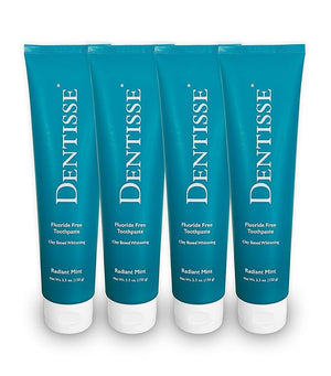 LIJA Dentisse Natural Reflection Fluoride Free Toothpaste 4 Pack 5.3 oz