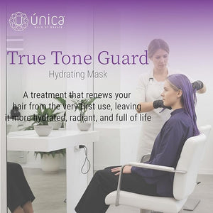 UNICA Work of Beauty True Tone Guard Hydrating Hair Mask ? Deep Moisture Treatment with Wheat Protein &amp; Botanical Extracts for Color-Treated Hair ? 10 oz