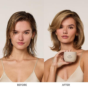 OUAI Fine to Medium Hair Treatment Masque - Mask for Hair Repair Hydration and Shine - With Shea Butter Keratin and Panthenol - Paraben Phthalate and Sulfate Free (3.4 Oz)