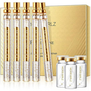 Instalift Protein Thread Lifting Set Soluble And Nano Gold Essence Combination Absorbable Collagen for Face Lift Line Carving (With 3 x Thread)