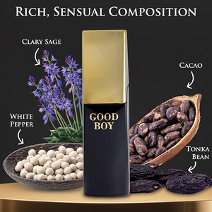 URBAN COLLECTION Bold Boy Eau De Parfum 3.4 fl oz ? Fresh Citrus Spice &amp Amber Scent ? Italian Bergamot &amp Pink Pepper ? Tonka Bean Base ? Vegan Cruelty-Free Paraben Free ? 100ml Elegant Bot