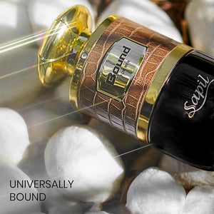 Sapil Bound Toilette for Men 3.4 Oz(100 ml) ? Eau de Toilette with Long-Lasting Dubai Scent Oriental Spicy Blend of Green Mandarin Cardamom Orange Blossom &amp Tonka Bean for Daily &amp Special O