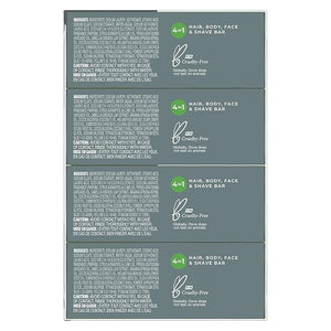 DOVE MEN + CARE Plant-Powered Natural Essential Oil Bar Soap Reinvigorating Lime + Avocado Oil to Clean and Hydrate Mens Skin 4-in-1 Bar Soap for Men's Body Hair Face and Shave. 5 oz 4 Count