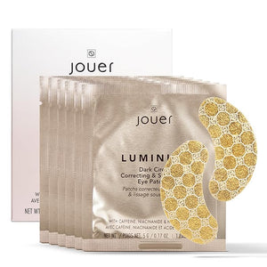 Jouer Luminize Dark Circle Correcting &amp Smoothing Eye Patches Caffeine Eye Patch for Dark Circles and Puffiness Under Eye Mask Patch for Wrinkles