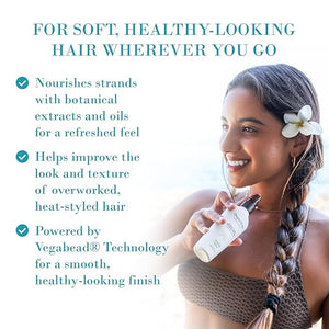 Original Sprout Luscious Island Protein Hair Mist for All Hair Types Lightweight Leave-In Spray for Dry or Damaged Heat-Styled &amp Color-Treated Locks with Argan Oil &amp Vega Bead Technology 3