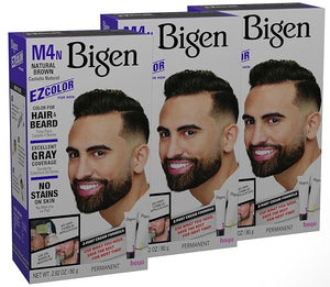 M4n Bigen EZ Color for Men Natural Brown - 3 Pack
