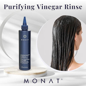 MONAT Purifying Vinegar Rinse - Nourishing Moisturizing Elixir for Shiny, Soft, Smooth and Lustrous Hair