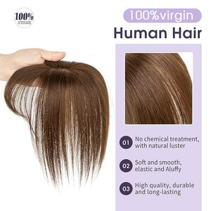 Hair Topper for Women with Thinning Hair Lightweight &amp Add Volume Hairpiece for White HairRoots Cover Changing Hairstyle Trendy and Comfortable Design