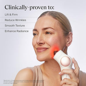 TheraFace Therabody TheraFace PRO - Microcurrent Facial Device, 8-in-1 Compact Face Massager&amp;Facial Sculpting Tool with Light Therapy for Skin Tightening, Anti Wrinkle, Anti Aging &amp; Skin Care