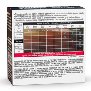 Light Mountain Henna Hair Color &amp Conditioner - Dark Brown Hair Dye for Men/Women Organic Henna Leaf Powder and Botanicals Chemical-Free Semi-Permanent Hair Color 4 Oz (Pack of 3)