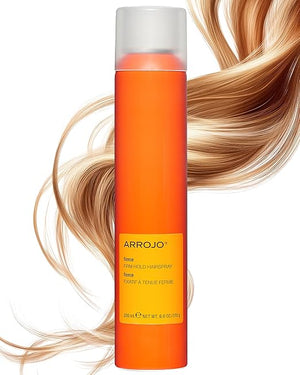 Arrojo Fierce Firm Hold Hairspray ? Sulfate &amp; Paraben-Free Firm Hold Hairspray ? Anti Humidity Shine Spray for All Hair Types, 6 oz.