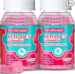 Keto ACV Gummies for Weight Loss - Delicious 1500MG Apple Cider Vinegar with Mother Probiotics Vitamins B6 &amp B12 Vegan &amp Non-GMO - Supports Metabolism &amp Fat Burn for Women 120 Vegan