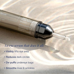 KORRES Black Pine 3D Eye-Lift Super Serum, Under Eye Serum for Dark Circles 15 Ml