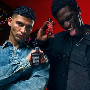 DIESEL D RED Eau de Parfum &amp Fragrance Gift Set for Men Fougere &amp Aromatic With Notes of Red Grapefruit Lavender &amp Sandalwood