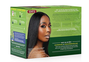 ORS Olive Oil Built-In Protection Full Application No-Lye Hair Relaxer Extra Strength (Pack of 4)