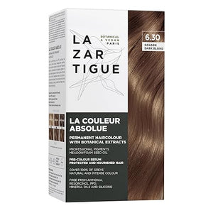 Lazartigue La Couleur Absolue Permanent Hair Color with Botanical Extracts Coloring Kit Vegan Cruelty-Free Ammonia-Free