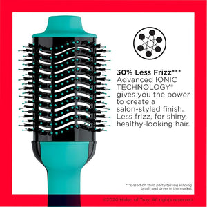 REVLON One Step Hair Dryer And Volumizer Hot Air Brush Turquoise Volumizer 1 Count