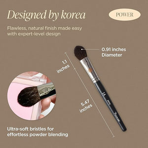 Piccasso PONY14 Makeup Brush? Soft Tapered Blush &amp Highlighter Applicator for Face Makeup Fluffy Powder Finish with Soft Hair Small Size for Precision Professional Korean Beauty Essential