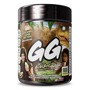 Gamer Supps GG¢ç Energy - Guacamole Gamer Fart 9000 by TheRussianBadger (100 Servings) - Keto Friendly Gaming Energy and Nootropic Blend Sugar Free + Organic Caffeine + Vitamins Powder Drink