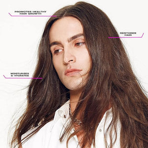 XMONDO Hair Prismatic Glow Hydrating Mask - Vegan Formula with Argan and Baobab Oil + Pro-Vitamin B5 for Super Hydration and Deep Penetrating Moisture for Silky Smooth Glowing Hair 6 Fl Oz 1-Pack