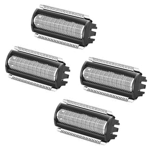 4 Pack Replacement Foil Blade Compatible with MANSCAPED The Lawn Mower Electric 5.0 Ultra Hair Trimmer,Replacement Clipper Blades Groin Hair Foil Shaver Head for Close Body Hair Grooming