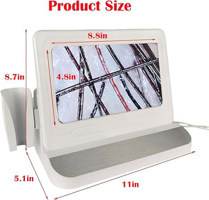 Scalp and Skin Analysis Machine -11 Inch HD Screen - 50x / 200x Dual Heads - For home or professional use