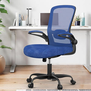 Mimoglad Office Chair Ergonomic Desk Chair with Adjustable Lumbar Support High Back Mesh Computer Chair with Flip-up Armrests-BIFMA Passed Task Chairs Executive Chair for Home Office