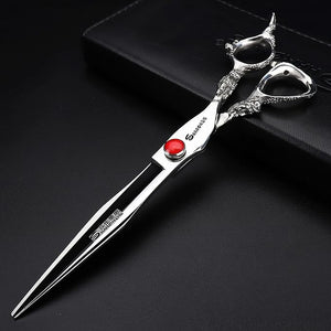 Professional Japanese Hair Scissors - 440C Stainless Steel/Rose Razor Edge (7.5 Inch Flat)