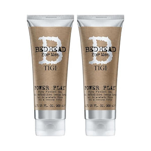 Bed Head for Men by TIGI Power Play Firm Finish Gel 6.76 Oz (Pack of 2)