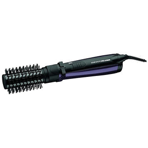 INFINITIPRO BY CONAIR Spin Air Rotating Styler / Hot Air Brush 1.5 Inch Plum