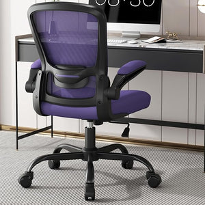 Mimoglad Office Chair Ergonomic Desk Chair with Adjustable Lumbar Support High Back Mesh Computer Chair with Flip-up Armrests-BIFMA Passed Task Chairs Executive Chair for Home Office