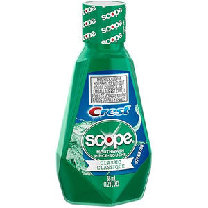 Scope Mint Flavor Mouthwash 1.2 Ounces Bottle (Case of 180)