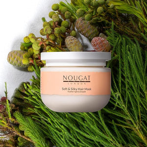 NOUGAT Soft &amp Silky Hair Mask Intense Hydrating &amp Nourishing with Botanical Oils Fast Absorbing ideal for Dry Damaged or Color Treated HairContains Vitamin EVitamin B5 Argan Oil 9.17oz
