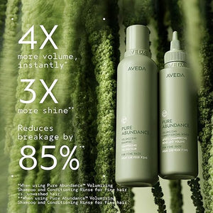 Aveda Pure Abundance Volumizing Shampoo | Shampoo For Fine Hair | Removes Product Build-Up And Excess Oil | Vegan