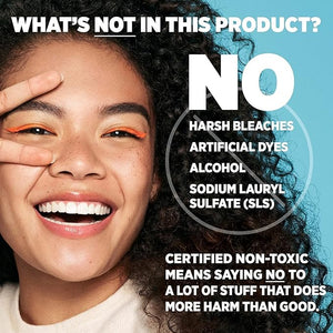 Luminex Teeth Whitening Strips - 21 Treatments 42 White Strips - Lemieux Peroxide-Free Kit Natural Formula - Enamel-Safe Lumino Teeth Whitener - Sensitivity-Free Luminox Technology (Pack of 1)