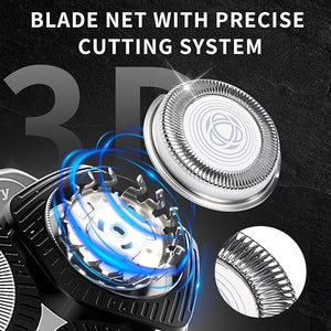 SH71/50 Shaving Heads Compatible with Phili*s Shavers Series S5000 (S5XXX)S7000 (S7XXX) for SH60/70 and SH70/70 (Black)