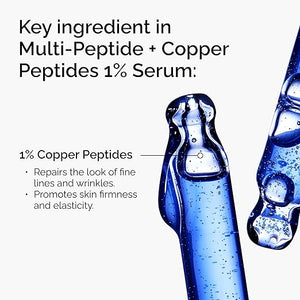 The Ordinary Multi-Peptide + Copper Peptides 1% Anti-Aging Serum for Fine Lines and Skin Elasticity