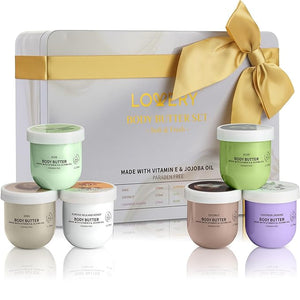 Christmas Gifts for Women - Whipped Body Butter Scented Body Lotion Set 36oz - Skincare Gift Set Self Care Gifts for Women Shea Butter Lotion Moisturizing Cream Mom Grandma Gift Box