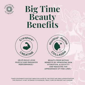 Vital Source Nutrition - FleXi - Creatine &amp; Collagen Stick Packs - 5g Creapure Creatine Monohydrate + 1g MoriKol Collagen -Supports Strength, Recovery &amp; Skin Health -20 Servings