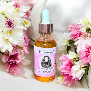 San Curly Girl Curly Hair Oil Aceite #506 Natural Beauty 2.5 fl oz