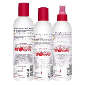 Fairy Tales Rosemary Repel Daily Kids Shampoo, 12 fl oz., Conditioner, 8 fl oz. &amp; Conditioning Spray, 8 fl oz. Star Trio? Kids Like the Smell, Lice Do Not